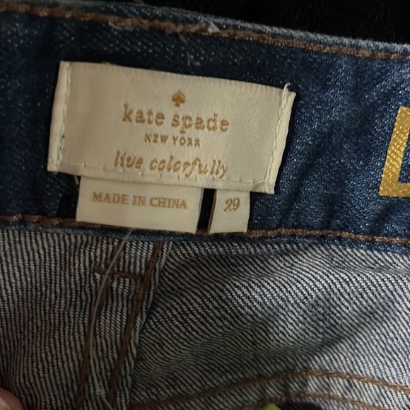 Kate Spade 29 denim ditsy fray - Picture 8 of 8